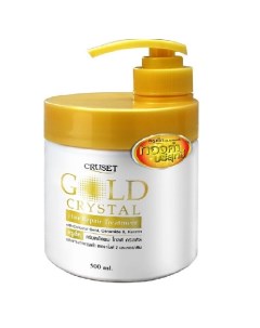 Восстанавливающая маска для волос с золотым кристаллом Gold Crystal Hair Repair 500.0 Cruset