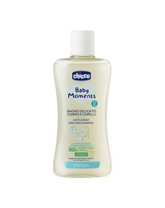 Нежная пена для тела и волос Baby Moments 200.0 Chicco