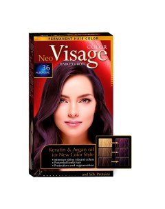 Краска для волос Intensive Red 34 Visage color hair fashion