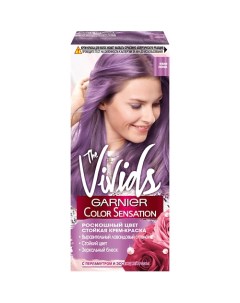 Стойкая крем-краска для волос "Роскошь цвета, The Vivids, с перламутром" Color Sensation Garnier