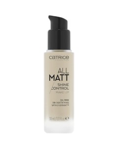 Тональная основа All Matt Plus Shine Control Catrice