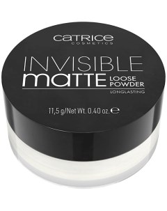 Рассыпчатая пудра Invisible Matte Catrice