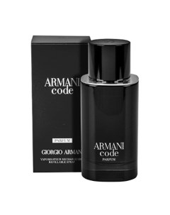 Мужская парфюмерная вода Armani Code Parfum 50 0 Giorgio armani