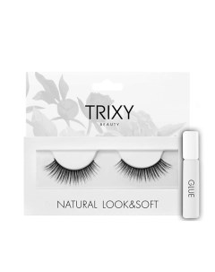 Накладные ресницы с клеем арт 719 Trixy beauty