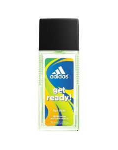 Душистая вода Get Ready! for him Refreshing Body Fragrance 75 Adidas