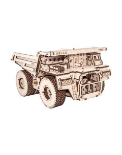 Деревянный конструктор 3D BELAZ 75600 1 0 Ewa eco-wood-art