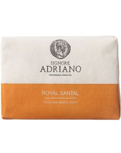 Мыло для лица и бороды Сантал "Royal santal" Signore adriano