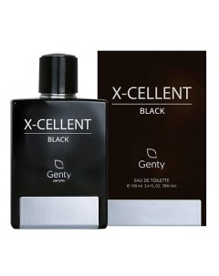 Туалетная вода X-Cellente Black 100 Parfums genty