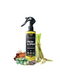 FRESH&SPRAY Спрей-репеллент от комаров, блох и клещей 250.0 Dogsoap