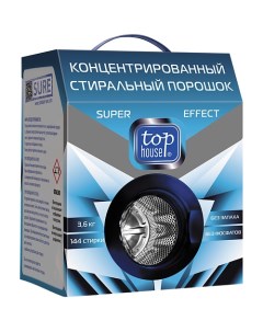 Концентрированный стиральный порошок Super effect 3600.0 Top house