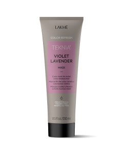 Маска для обновления цвета фиолетовых оттенков волос Teknia Color Refresh Violet Lavender Mask Lakme