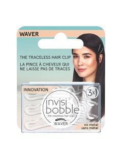 Заколка WAVER Crystal Clear (с подвесом) Invisibobble