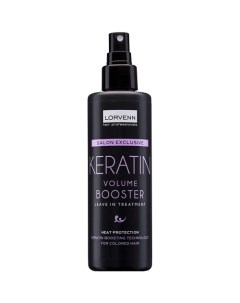 Спрей-бустер с кератином, объем и укрепление волос KERATIN VOLUME BOOSTER 200.0 Lorvenn hair professionals