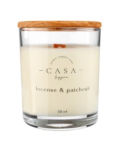 Свеча в стекле Incense&Patchouli 150.0 Casa leggera