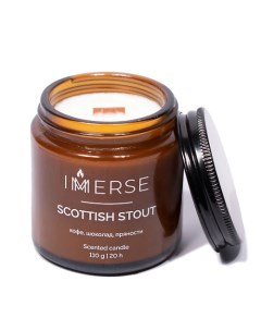 Ароматическая свеча SCOTTISH STOUT 110 Immerse