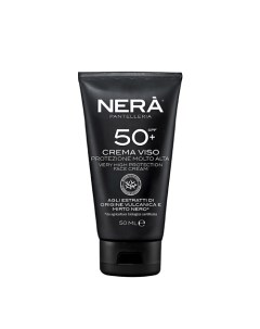 Крем для лица солнцезащитный SPF 50 Crema Viso Protezione Molto Alta Nera pantelleria