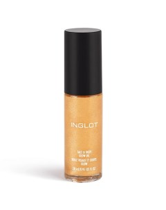 Масло для лица и тела с эффектом сияния 28.0 Inglot