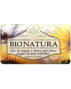 Мыло Bio Natura Argain Oil & Wild Hay Nesti dante