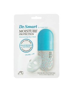 Тканевая маска для лица увлажняющая с керамидами Moisture Protection Face Mask Dr smart