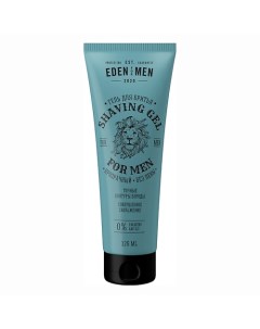 Гель для бритья прозрачный без пены FOR MEN 125.0 Eden