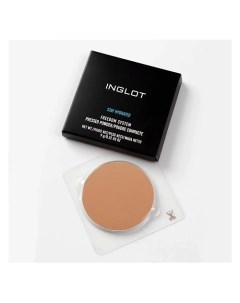 Пудра компактная для лица Freedom perfect finish матирующая закрепляющая Inglot