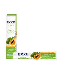 Зубная паста отбеливающая Natural Таурин и папаин 75 Exxe