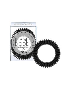 Резинка-браслет для волос SLIM True Black Invisibobble