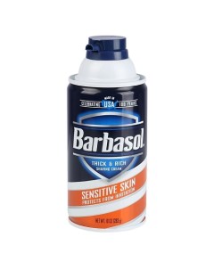 Крем-пена для бритья для чувствительной кожи Sensitive Skin Shaving Cream 283.0 Barbasol