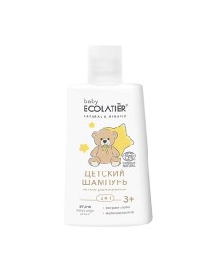 Baby Детский Шампунь 2 в 1 "Легкое расчесывание" 3+ 250 Ecolatier