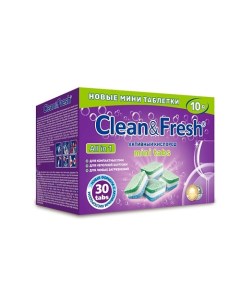 Таблетки для посудомоечной машины 30.0 Cleanandfresh