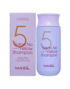 Профессиональный тонирующий шампунь против желтизны 5 Salon No Yellow Shampoo 150.0 Masil