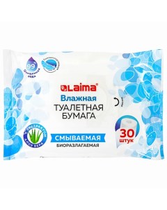 Бумага туалетная влажная 1 Laima