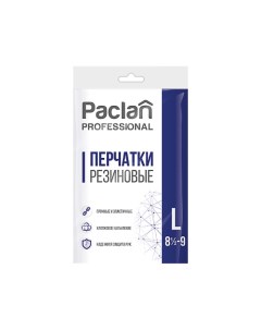 Professional Перчатки латексные, хозяйственно-бытового назначения Paclan