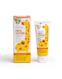 Зубная паста '' с экстрактом клубники для детей 'XYLOSE KID'S Xylose Strawberry' 60.0 Hanil