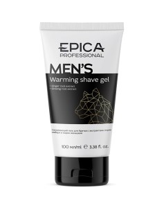 Гель для бритья согревающий Men s Epica professional