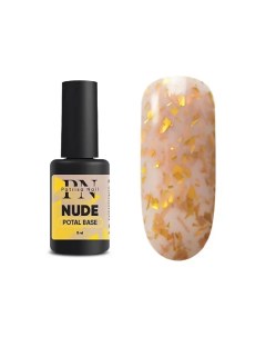 Каучуковая база с поталью POTAL base Patrisa nail