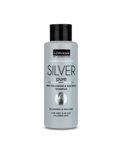 Шампунь SILVER PURE для блондированных волос 100.0 Lorvenn hair professionals