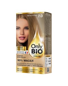 Стойкая крем краска для волос Only bio