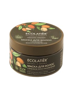 GREEN Маска для волос Глубокое восстановление ORGANIC ARGANA 250.0 Ecolatier