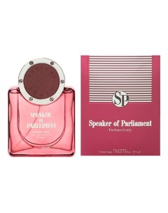 Туалетная вода Speaker of parliament 100 Parfums genty