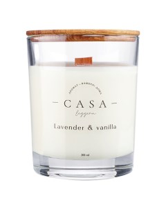 Свеча в стекле Lavender&Vanilla 200.0 Casa leggera