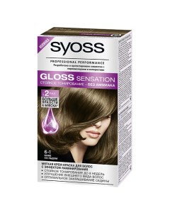 SYOSS Крем краска для волос Syoss Gloss Sensation