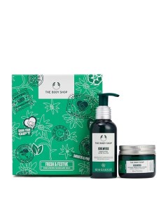 Набор Edelweiss: Гелевый пилинг + Разглаживающие крем The body shop