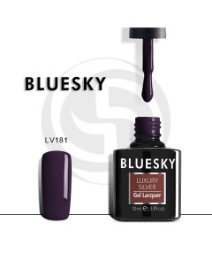 Гель-лак Luxury Silver Черный властелин Bluesky