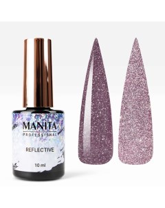 Professional Гель лак для ногтей светоотражающий Reflective Manita