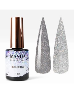 Professional Гель лак для ногтей светоотражающий Reflective Manita