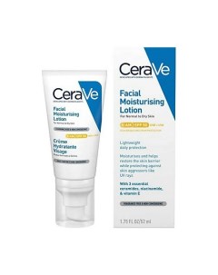 Увлажняющий солнцезащитный крем для лица Facial Moisturising Lotion Spf 50 52.0 Cerave