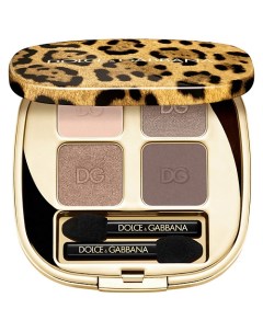 Тени для век в четырех насыщенных оттенках FELINEYES Dolce&gabbana