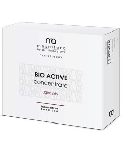 Концентрат для восстановления кожи и нормализации микробиома BIO ACTIVE 20.0 Mesaltera by dr. mikhaylova