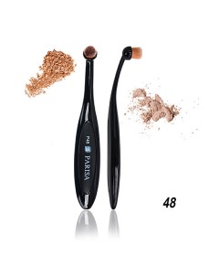 Кисть для макияжа P-48 для точечного нанесения тональных средств Parisa cosmetics